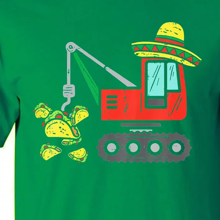 Mexican Crane Tacos Cinco De Mayo Fiesta Tall T-Shirt