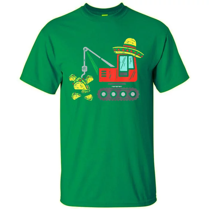 Mexican Crane Tacos Cinco De Mayo Fiesta Tall T-Shirt