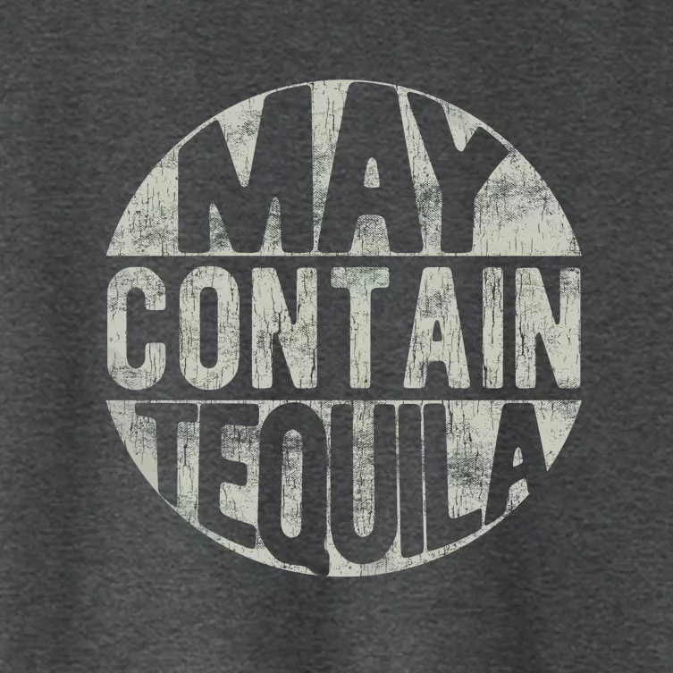 May Contain Tequila Women's Crop Top Tee