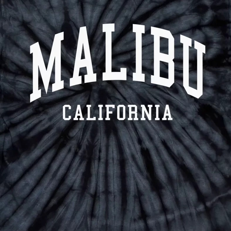 Malibu California Throwback Design Classic Tie-Dye T-Shirt