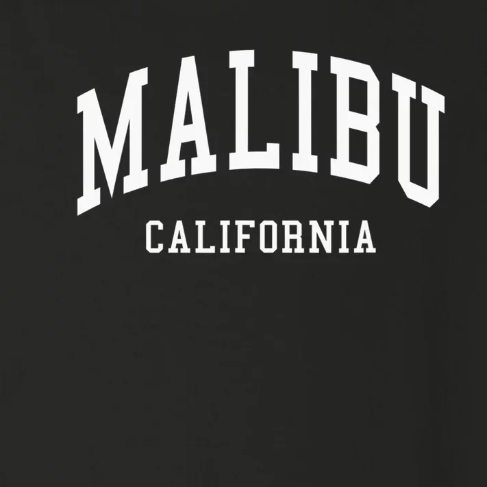 Malibu California Throwback Design Classic Toddler Long Sleeve Shirt