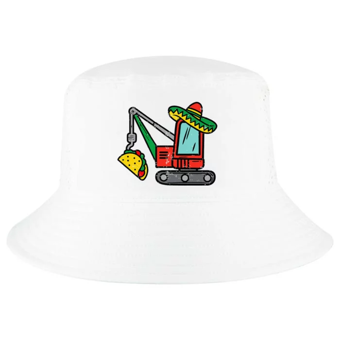 Mexican Crane Tacos Cinco De Mayo Fiesta Cool Comfort Performance Bucket Hat