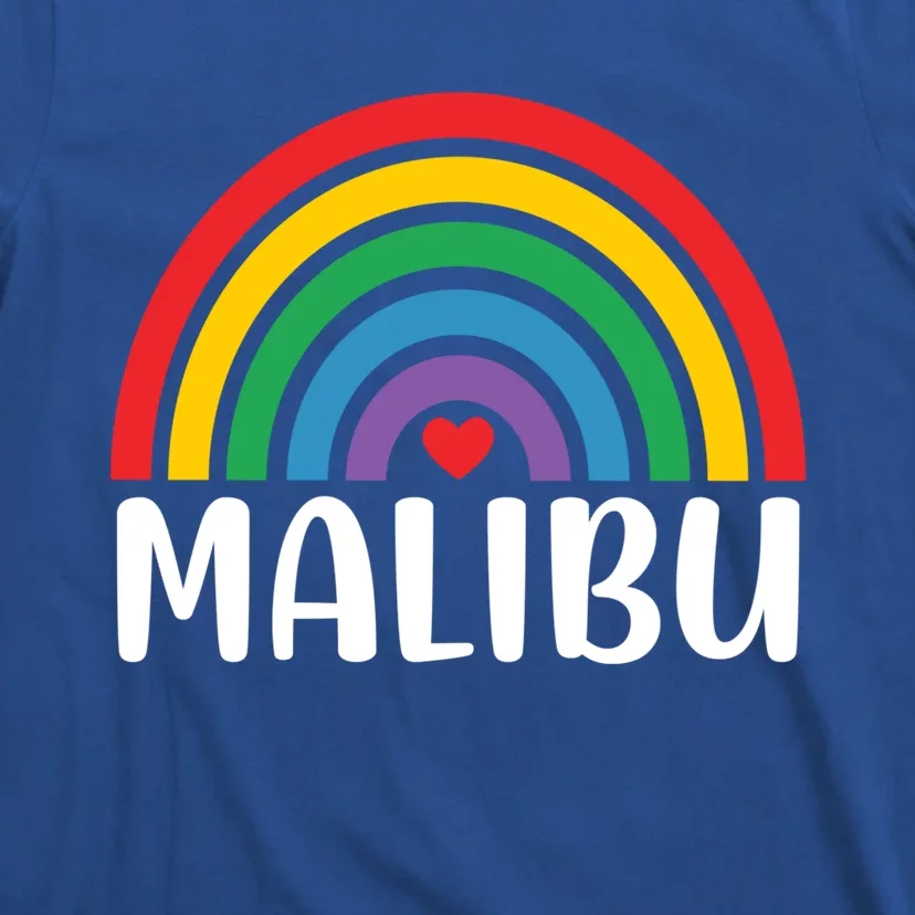 Malibu California Travel I Love Malibu Usa Gift T-Shirt