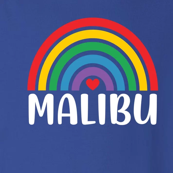 Malibu California Travel I Love Malibu Usa Gift Toddler Long Sleeve Shirt