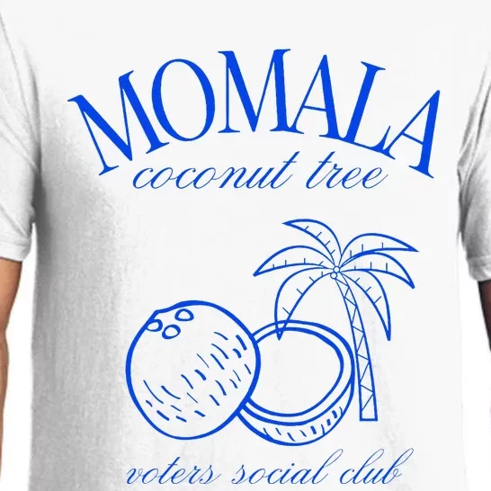 Momala Coconut Tree Voters Social Club Pajama Set