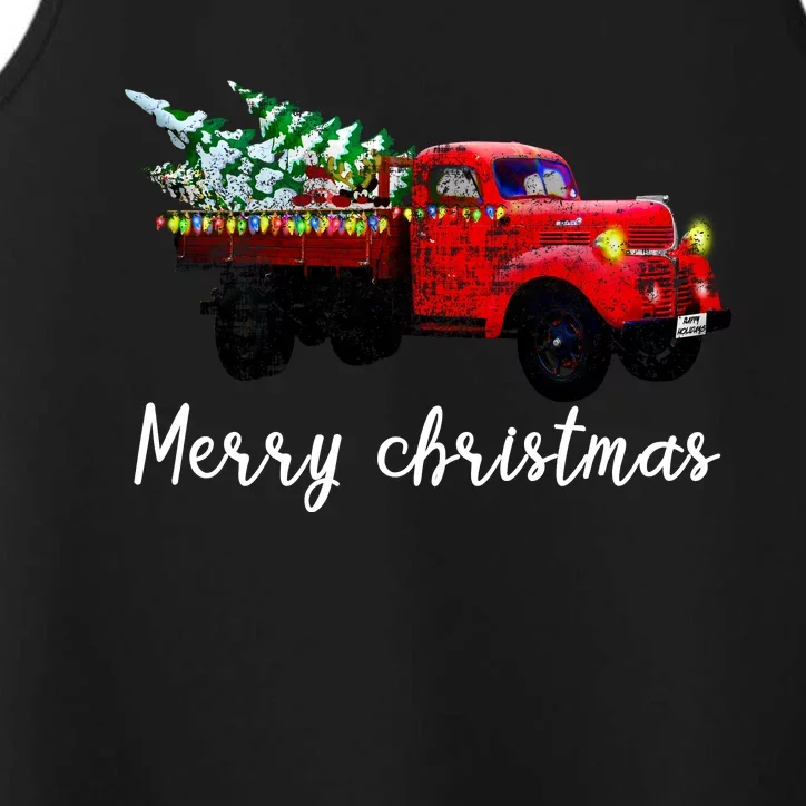 Merry Christmas Truck Performance Tank