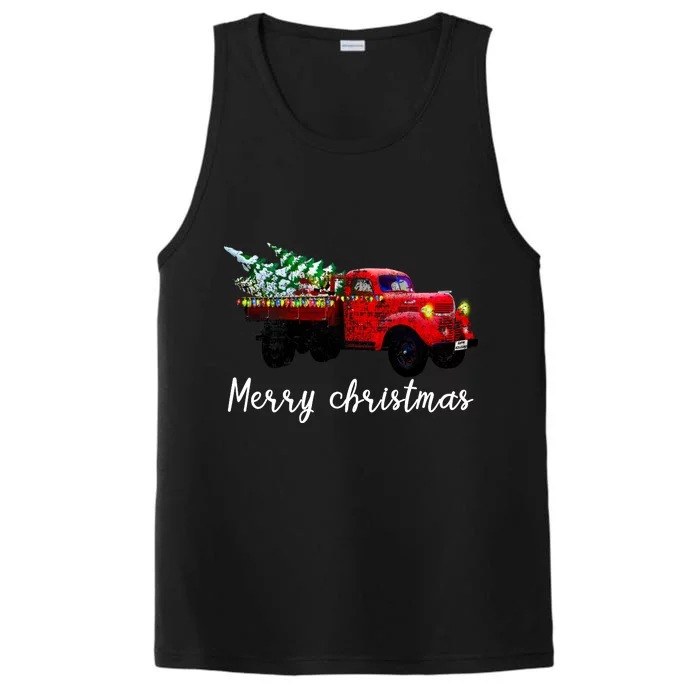 Merry Christmas Truck Performance Tank