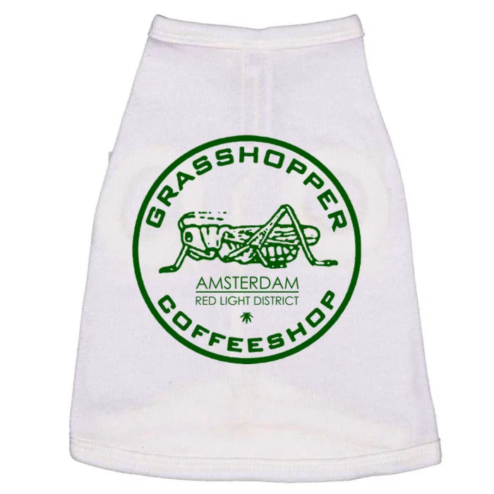 Marijuana Cafe T Shirt Amsterdam T Shirt Pot Logo T Shirt Weed T Shirt Doggie Tank