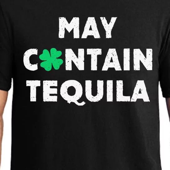 May Contain Tequila Irish Whiskey Lover Drinking Pajama Set