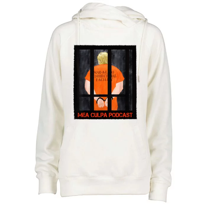 Michael Cohen Trump Mea Culpa Podcast Womens Funnel Neck Pullover Hood