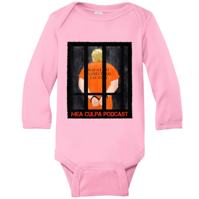 Michael Cohen Trump Mea Culpa Podcast Baby Long Sleeve Bodysuit