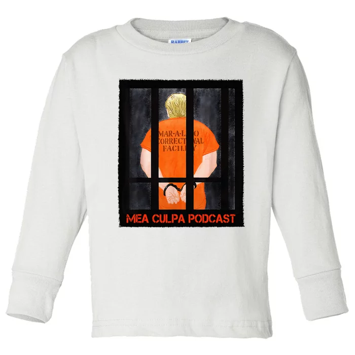 Michael Cohen Trump Mea Culpa Podcast Toddler Long Sleeve Shirt