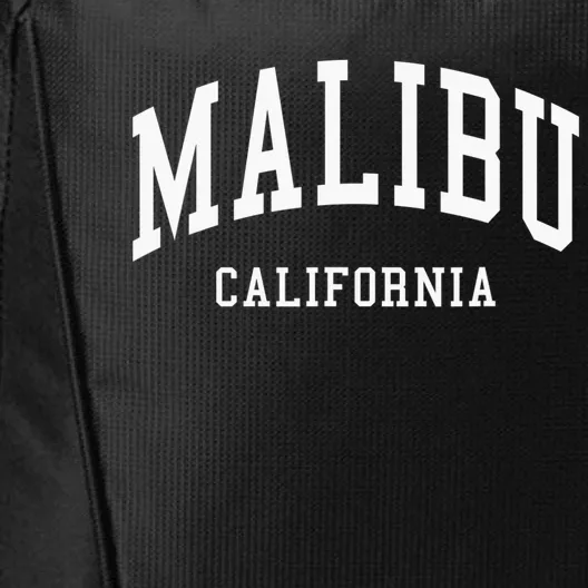 Malibu California Throwback Design Classic City Backpack