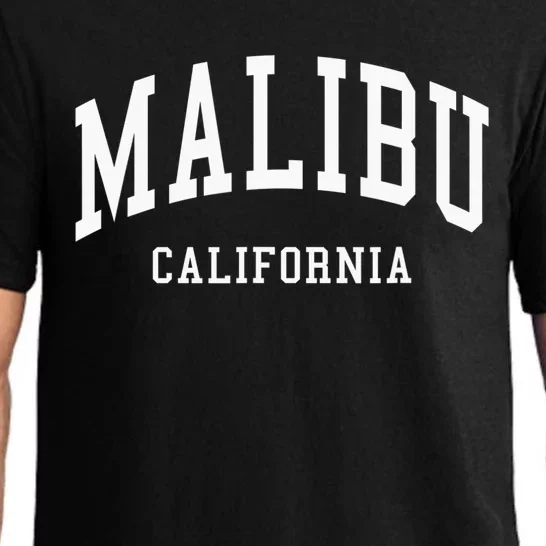 Malibu California Throwback Design Classic Pajama Set