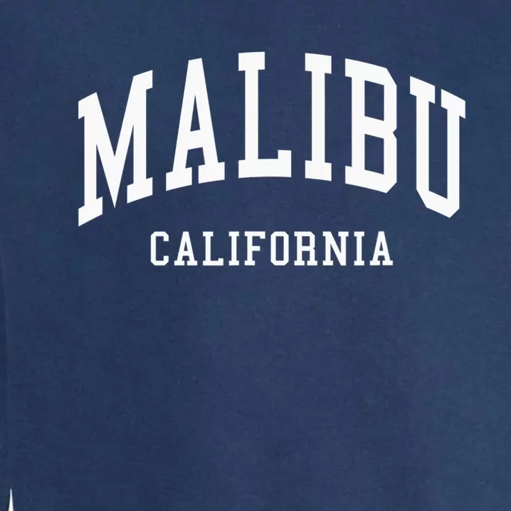 Malibu California Throwback Design Classic Garment-Dyed Sweatshirt