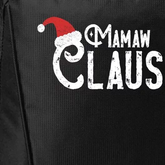 Mamaw Claus Traditional Santa Matching Family Christmas Cool Gift City Backpack