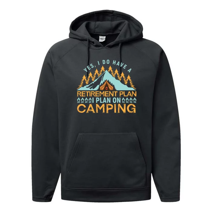 Mountain Camping T Performance Fleece Hoodie