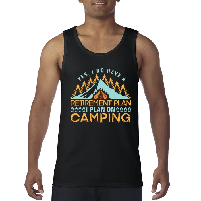 Mountain Camping T Tank Top