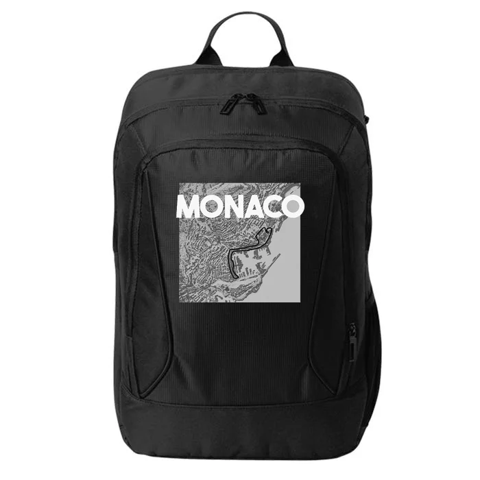 Monaco Circuit Track Layout City Backpack