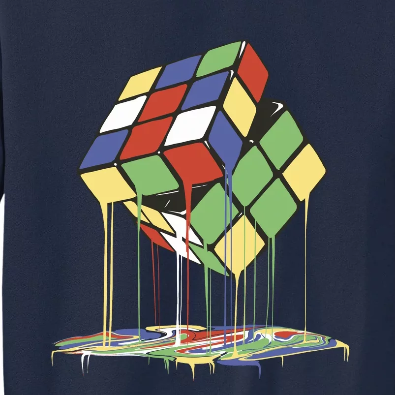 Magic Cube Toy Melting Tall Sweatshirt