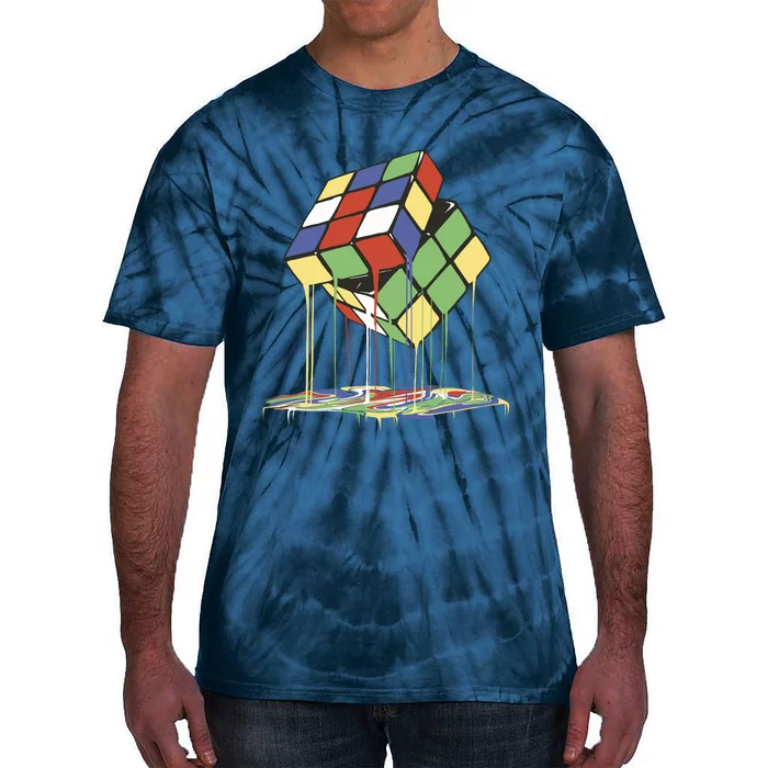 Magic Cube Toy Melting Tie-Dye T-Shirt