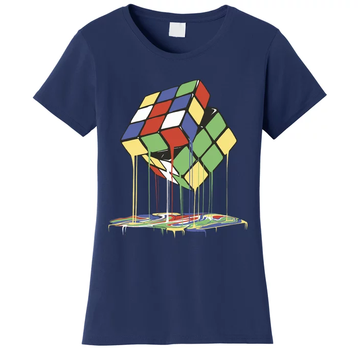 Magic Cube Toy Melting Women's T-Shirt