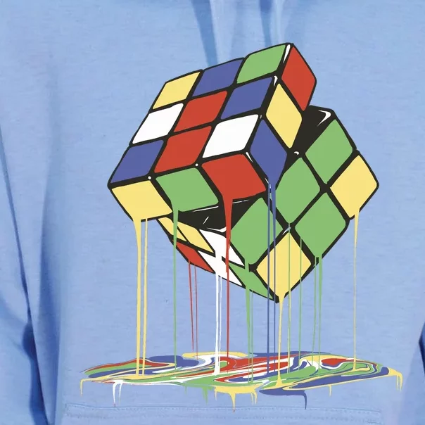 Magic Cube Toy Melting Unisex Surf Hoodie