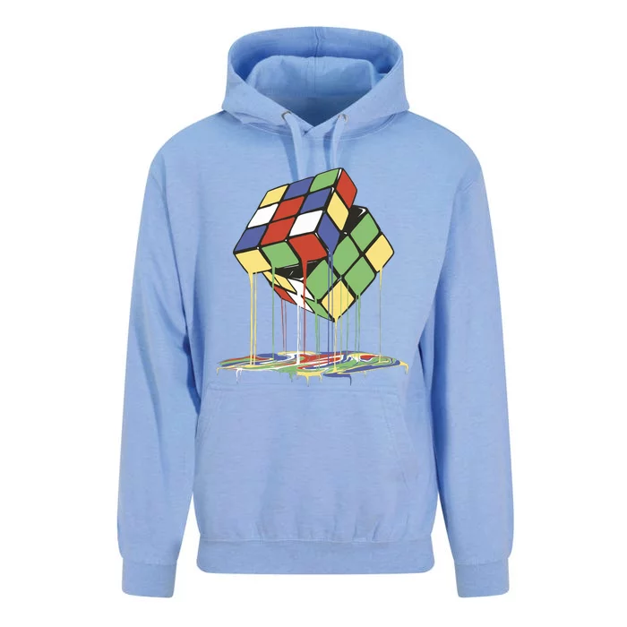 Magic Cube Toy Melting Unisex Surf Hoodie