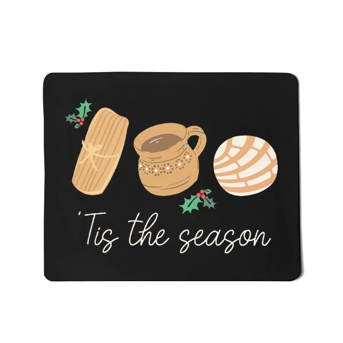 Mexican Christmas Tis The Season Tamale Concha Cafe De Olla Mousepad