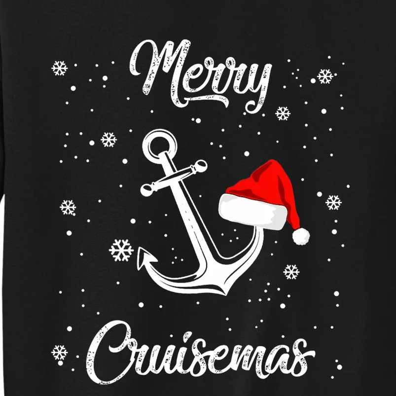 Merry Cruisemas Ugly Christmas Sweater Xmas Tall Sweatshirt