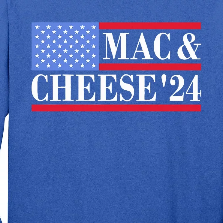 Mac & Cheese Usa Presidential Election Tall Long Sleeve T-Shirt