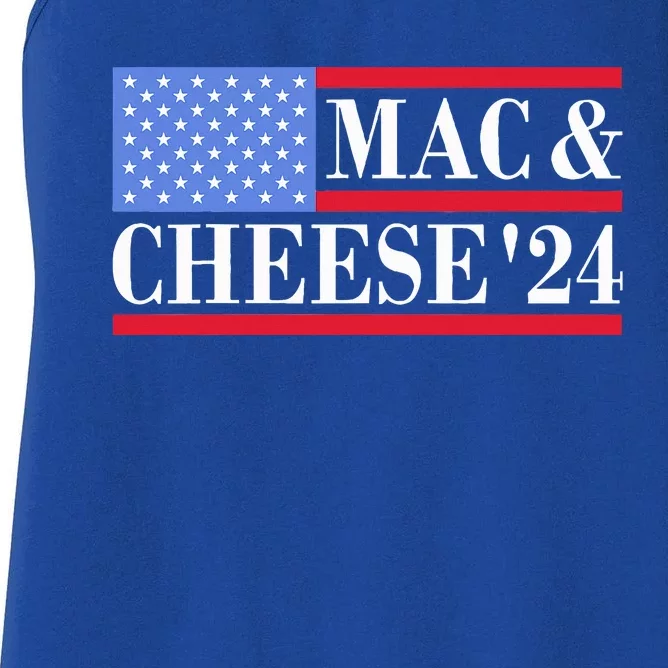 Mac & Cheese Usa Presidential Election Women's Racerback Tank