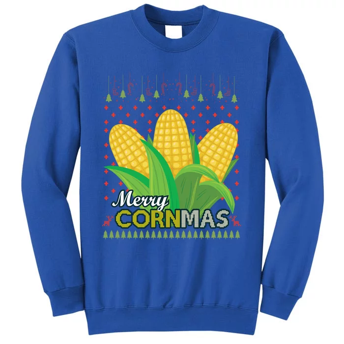 Merry Cornmas Ugly Christmas Sweater For Farmer Corn Lover Cute Gift Sweatshirt