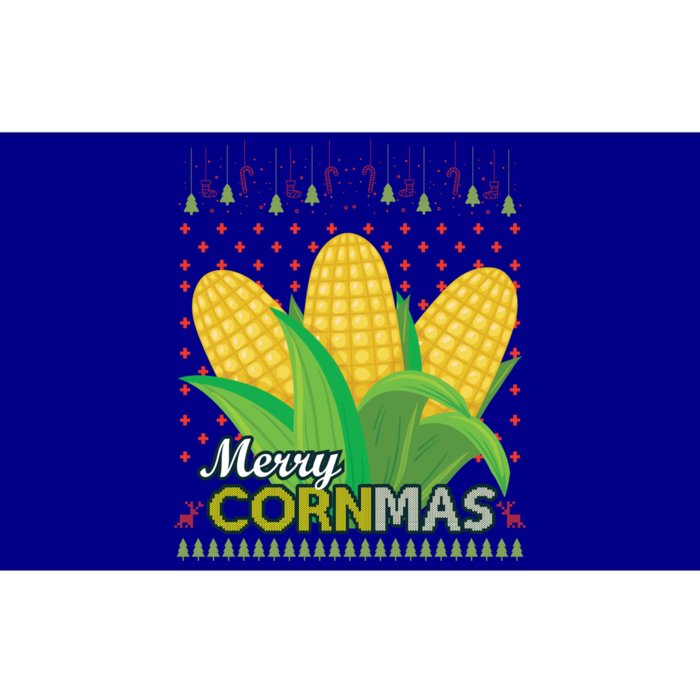 Merry Cornmas Ugly Christmas Sweater For Farmer Corn Lover Cute Gift Bumper Sticker