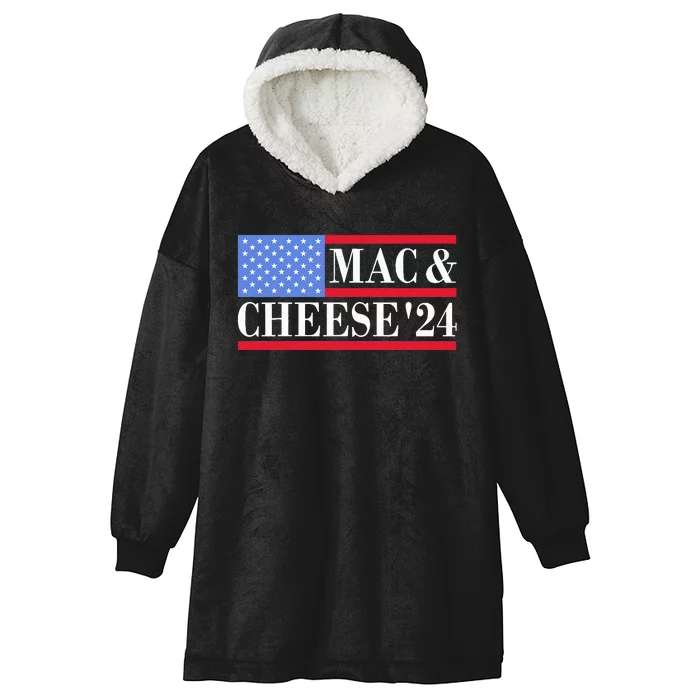 Mac & Cheese Usa Presidential Election Hooded Wearable Blanket