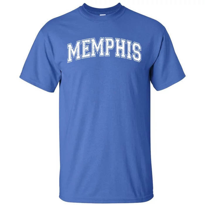 Memphis Classic Vintage Tennessee Sports Gift Tall T-Shirt