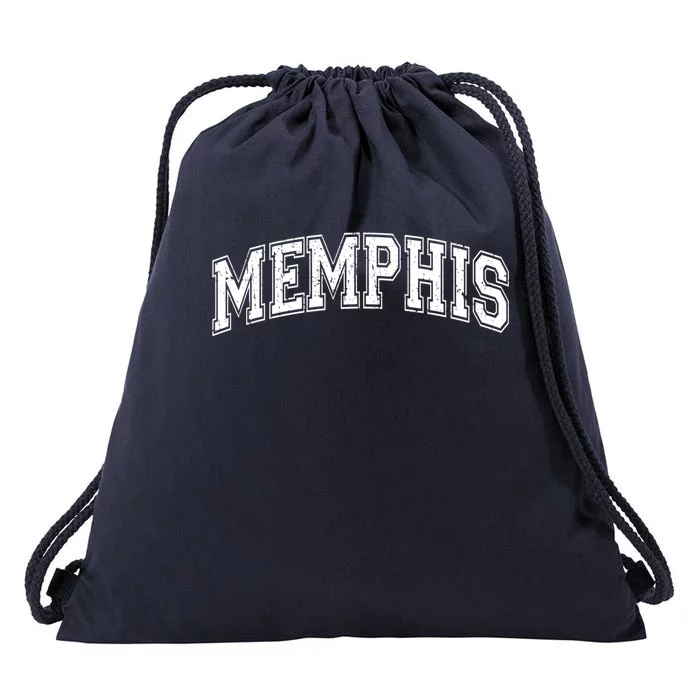 Memphis Classic Vintage Tennessee Sports Gift Drawstring Bag