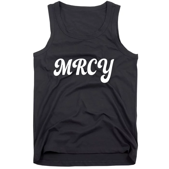 MRCY Christian Worship Shortened Word Tank Top