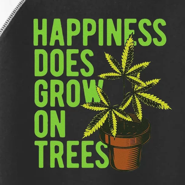 Marijuana Cannabis Weed Growing Grower trees Toddler Fine Jersey T-Shirt