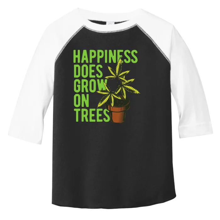 Marijuana Cannabis Weed Growing Grower trees Toddler Fine Jersey T-Shirt