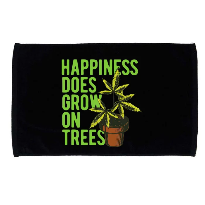 Marijuana Cannabis Weed Growing Grower trees Microfiber Hand Towel