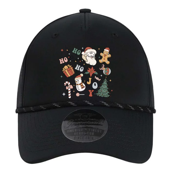 Merry Christmas With Christmas Doodles Family Xmas Matching Gift Performance The Dyno Cap