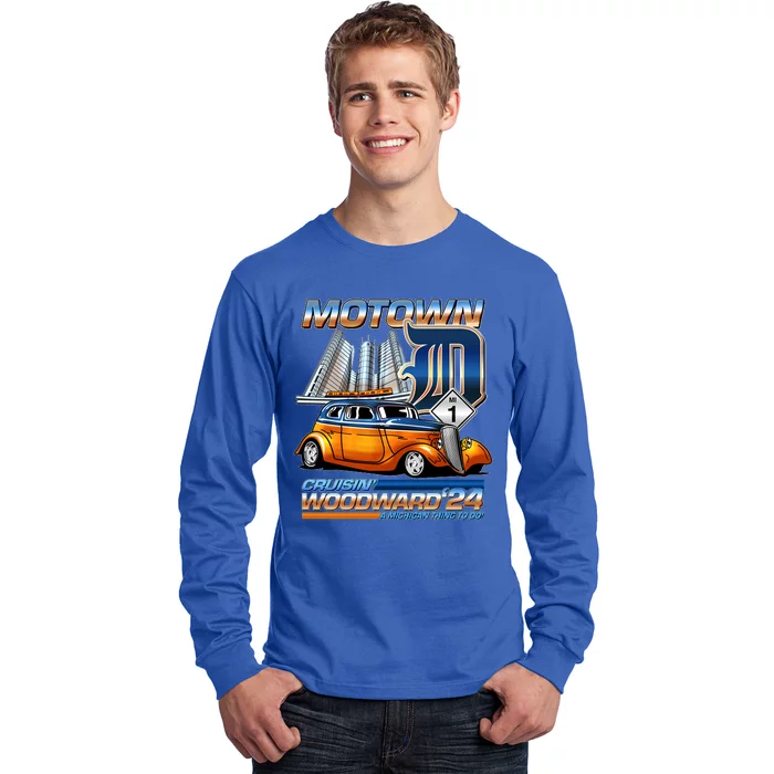 Motown Cruisin Woodward 2024 Long Sleeve Shirt