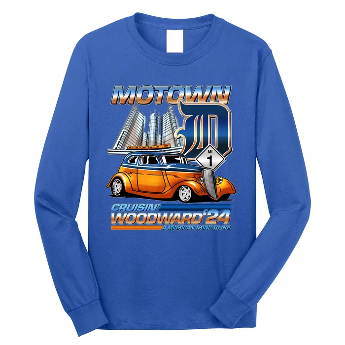 Motown Cruisin Woodward 2024 Long Sleeve Shirt