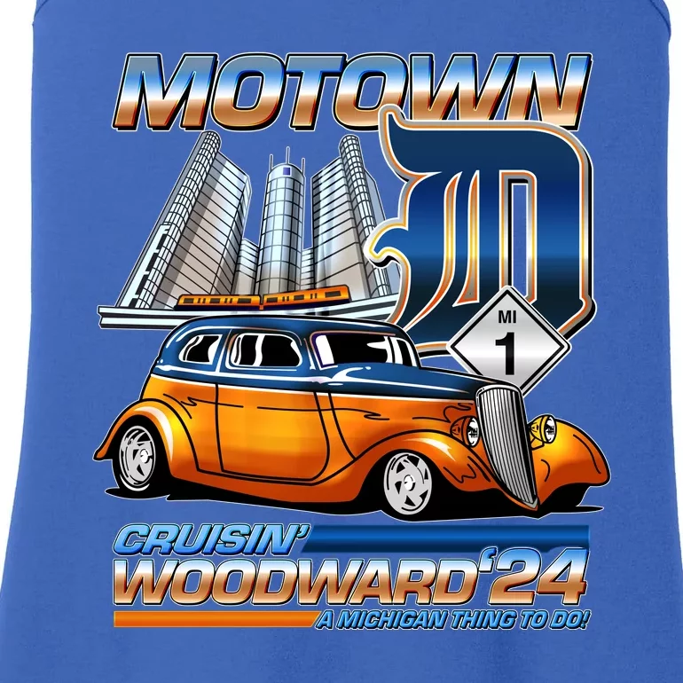 Motown Cruisin Woodward 2024 Ladies Essential Tank