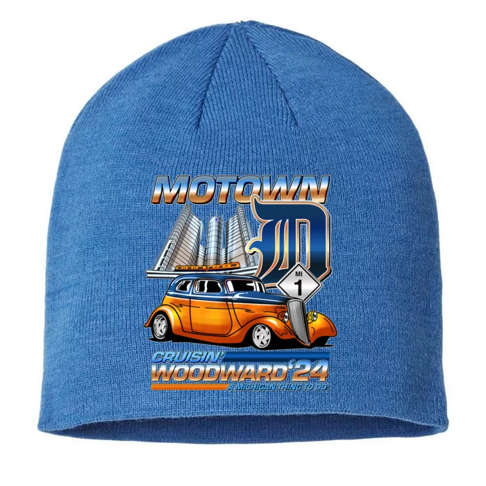 Motown Cruisin Woodward 2024 8 1/2in Sustainable Knit Beanie