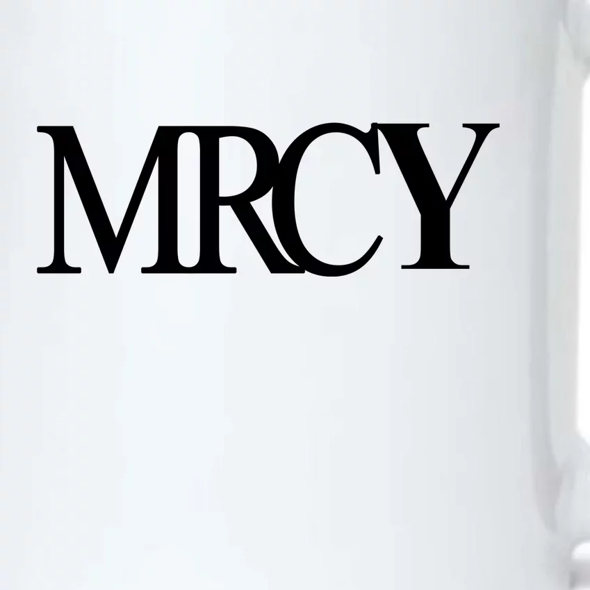 Mercy Christian Worship Words Of Faith Black Color Changing Mug