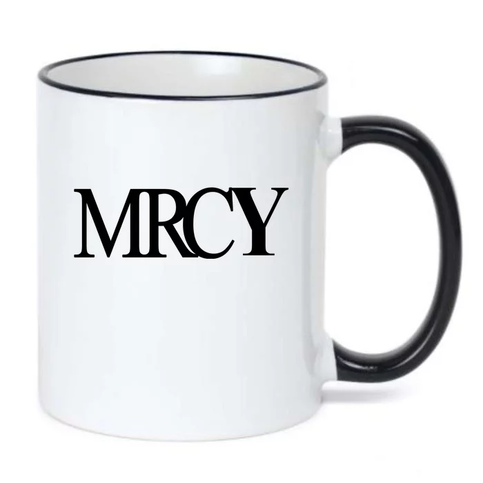 Mercy Christian Worship Words Of Faith Black Color Changing Mug