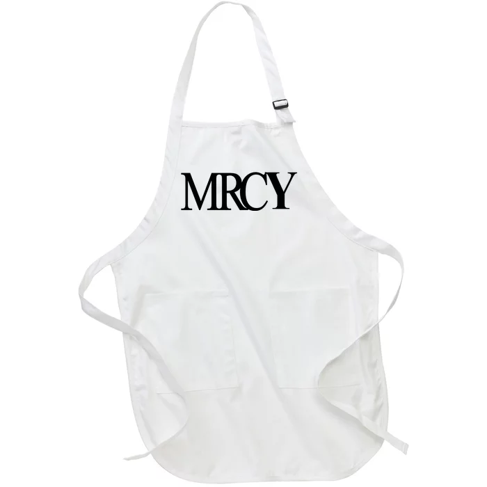 Mercy Christian Worship Words Of Faith Full-Length Apron With Pocket