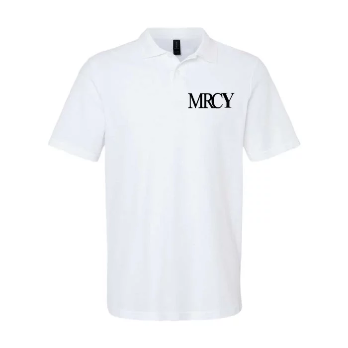 Mercy Christian Worship Words Of Faith Softstyle Adult Sport Polo